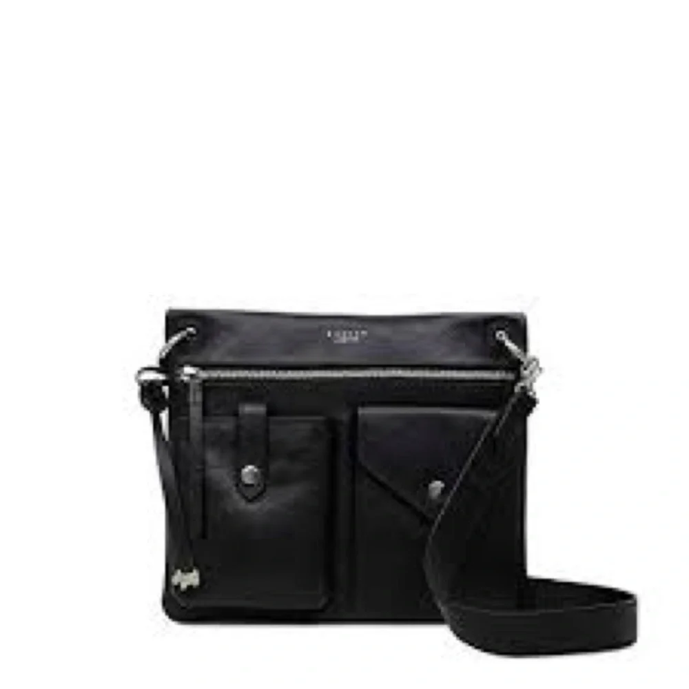 Radley London‎ black leather Wilton Way Crossbody bag small/medium